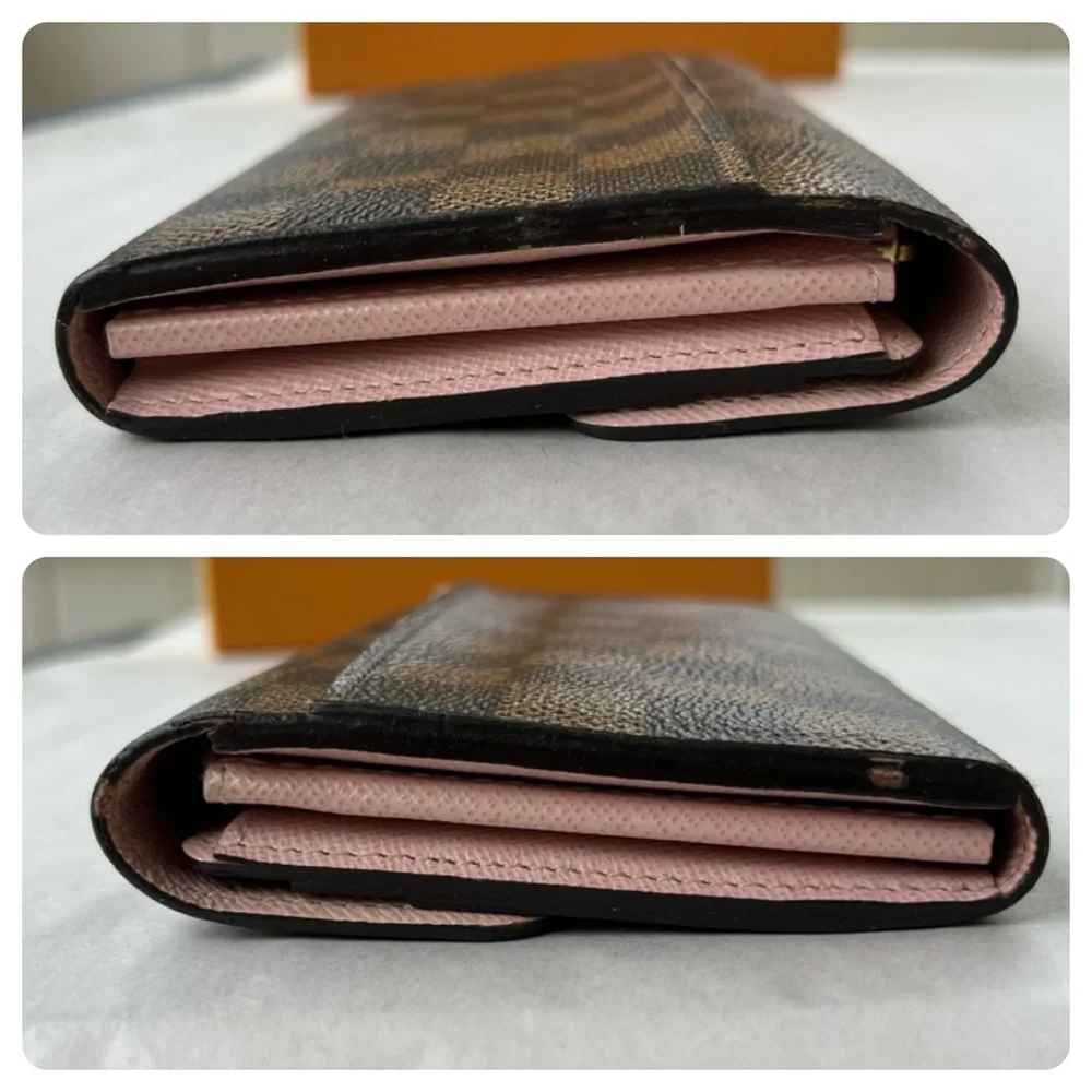 Louis Vuitton Sarah Damier Ebene Wallet - Picture 2 of 9